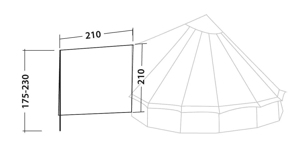 Robens Universal Porch Tarp 3 Robens Universal Porch Tarp - Image 3