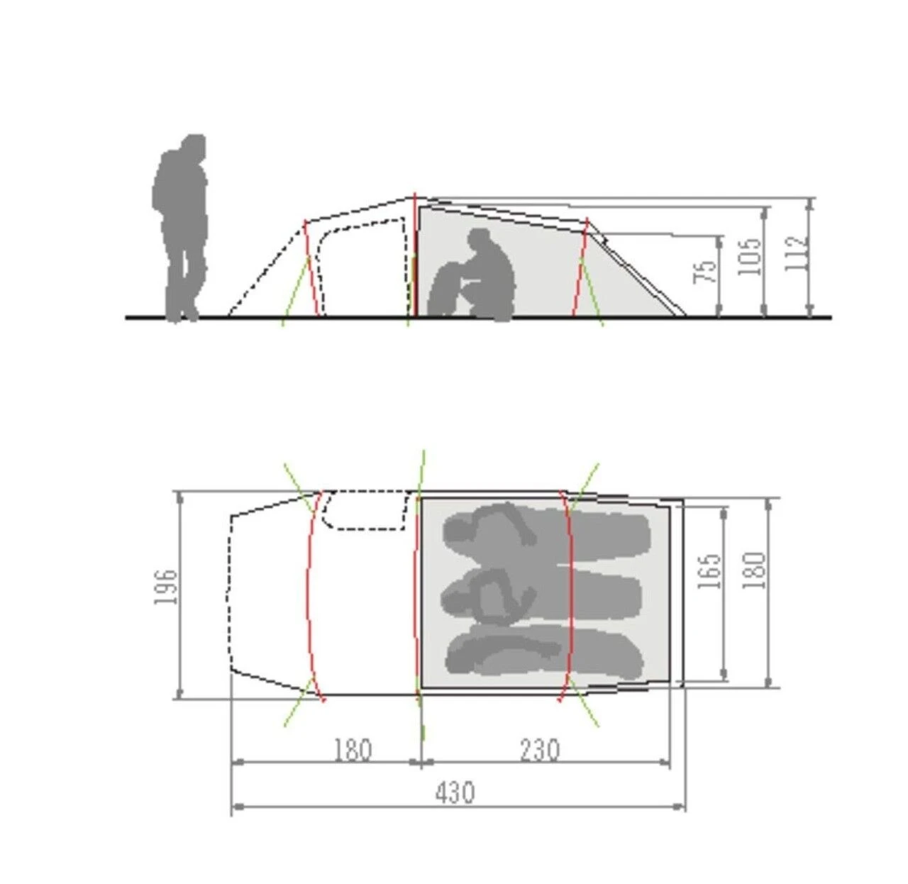 VAUDE Ferret XT Comfort 3P 2 VAUDE Ferret XT Comfort 3P - Image 2
