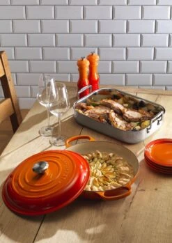 Le Creuset Classic Stainless Steel Roasting Pan -Exped || Le Creuset || de Buyer Sales Store 21180300902430 96102270000000 49814000010003 LS00003 1280x1280