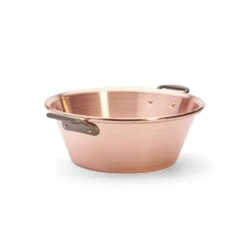 De Buyer Conical Jam Pan Copper Conical Jam Pan