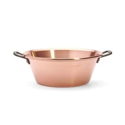 De Buyer Conical Jam Pan Copper Conical Jam Pan -Exped || Le Creuset || de Buyer Sales Store 6202 40N packshot 3 1280x1280